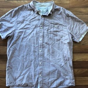 Men’s large quicksilver button polo